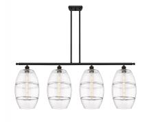 Innovations Lighting 516-4I-BK-G557-10CL - Vaz - 4 Light - 48 inch - Matte Black - Cord hung - Island Light