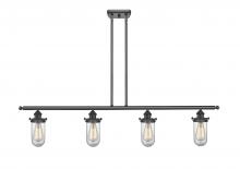 Innovations Lighting 516-4I-OB-232-CL - Kingsbury - 4 Light - 48 inch - Oil Rubbed Bronze - Cord hung - Island Light