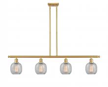 Innovations Lighting 516-4I-SG-G105 - Belfast - 4 Light - 48 inch - Satin Gold - Cord hung - Island Light