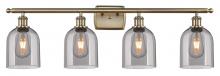 Innovations Lighting 516-4W-AB-G558-6SM - Bella - 4 Light - 36 inch - Antique Brass - Bath Vanity Light