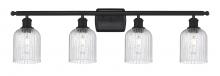 Innovations Lighting 516-4W-BK-G559-5SDY - Bridal Veil - 4 Light - 35 inch - Matte Black - Bath Vanity Light