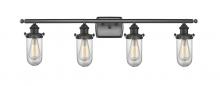 Innovations Lighting 516-4W-OB-232-CL - Kingsbury - 4 Light - 34 inch - Oil Rubbed Bronze - Bath Vanity Light