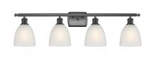 Innovations Lighting 516-4W-OB-G381 - Castile - 4 Light - 36 inch - Oil Rubbed Bronze - Bath Vanity Light