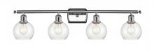 Innovations Lighting 516-4W-PC-G124-6 - Athens - 4 Light - 36 inch - Polished Chrome - Bath Vanity Light