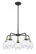 Innovations Lighting 516-5CR-BAB-G362 - Waverly - 5 Light - 24 inch - Black Antique Brass - Chandelier