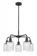 Innovations Lighting 516-5CR-OB-G559-5SDY - Bridal Veil - 5 Light - 23 inch - Oil Rubbed Bronze - Chandelier