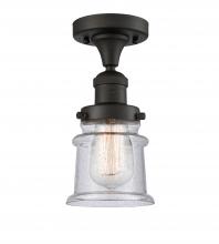 Innovations Lighting 517-1CH-OB-G184S - Canton - 1 Light - 6 inch - Oil Rubbed Bronze - Semi-Flush Mount