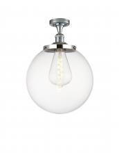 Innovations Lighting 517-1CH-PC-G202-14 - Beacon - 1 Light - 14 inch - Polished Chrome - Semi-Flush Mount