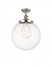 Innovations Lighting 517-1CH-PN-G202-14 - Beacon - 1 Light - 14 inch - Polished Nickel - Semi-Flush Mount