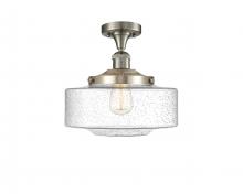 Innovations Lighting 517-1CH-SN-G694-12-LED - Bridgeton - 1 Light - 12 inch - Brushed Satin Nickel - Semi-Flush Mount