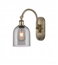 Innovations Lighting 518-1W-AB-G558-6SM - Bella - 1 Light - 6 inch - Antique Brass - Sconce