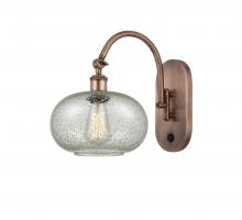 Innovations Lighting 518-1W-AC-G249 - Gorham - 1 Light - 10 inch - Antique Copper - Sconce