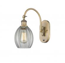 Innovations Lighting 518-1W-BB-G82 - Eaton - 1 Light - 6 inch - Brushed Brass - Sconce