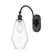 Innovations Lighting 518-1W-BK-G652-7 - Cindyrella - 1 Light - 7 inch - Matte Black - Sconce