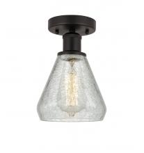 Innovations Lighting 616-1F-OB-G275 - Conesus - 1 Light - 6 inch - Oil Rubbed Bronze - Semi-Flush Mount