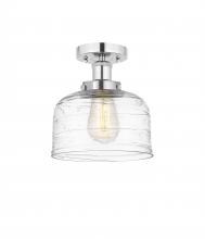 Innovations Lighting 616-1F-PC-G713 - Bell - 1 Light - 8 inch - Polished Chrome - Semi-Flush Mount