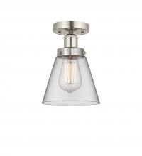 Innovations Lighting 616-1F-SN-G62 - Cone - 1 Light - 6 inch - Brushed Satin Nickel - Semi-Flush Mount