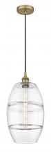 Innovations Lighting 616-1P-BB-G557-10CL - Vaz - 1 Light - 10 inch - Brushed Brass - Cord hung - Mini Pendant