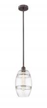 Innovations Lighting 616-1S-OB-G557-8CL - Vaz - 1 Light - 8 inch - Oil Rubbed Bronze - Cord hung - Mini Pendant