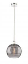 Innovations Lighting 616-1S-PN-G556-12SM - Rochester - 1 Light - 12 inch - Polished Nickel - Cord hung - Mini Pendant