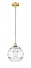 Innovations Lighting 616-1S-SG-G556-12CL - Rochester - 1 Light - 12 inch - Satin Gold - Cord hung - Mini Pendant