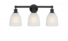 Innovations Lighting 616-3W-BK-G441 - Brookfield - 3 Light - 24 inch - Matte Black - Bath Vanity Light