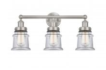 Innovations Lighting 616-3W-SN-G182S - Canton - 3 Light - 23 inch - Brushed Satin Nickel - Bath Vanity Light