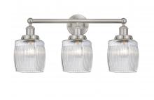  616-3W-SN-G302 - Colton - 3 Light - 24 inch - Brushed Satin Nickel - Bath Vanity Light