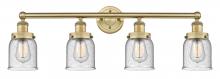 Innovations Lighting 616-4W-BB-G54 - Bell - 4 Light - 32 inch - Brushed Brass - Bath Vanity Light