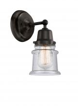 Innovations Lighting 623-1W-BK-G184S - Canton - 1 Light - 5 inch - Matte Black - Sconce