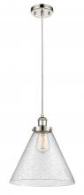 Innovations Lighting 916-1P-PN-G44-L - Cone - 1 Light - 12 inch - Polished Nickel - Cord hung - Mini Pendant