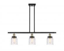 Innovations Lighting 916-3I-BAB-G513 - Bell - 3 Light - 36 inch - Black Antique Brass - Stem Hung - Island Light