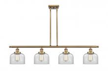 Innovations Lighting 916-4I-BB-G72 - Bell - 4 Light - 48 inch - Brushed Brass - Stem Hung - Island Light