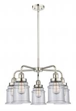 Innovations Lighting 916-5CR-PN-G184 - Whitney - 5 Light - 25 inch - Polished Nickel - Chandelier