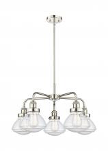 Innovations Lighting 916-5CR-PN-G324 - Olean - 5 Light - 25 inch - Polished Nickel - Chandelier