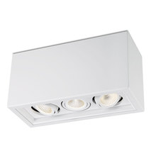 Eurofase 32689-013 - Santo, 3LT LED Flushmnt, 33w, Wht