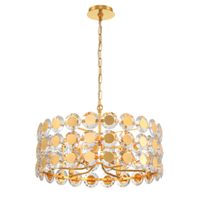 Eurofase 44285-026 - Perrene 6 Light Pendant in Gold