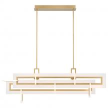 Eurofase 46806-024 - Inizio Geometric LED Chandelier in Gold