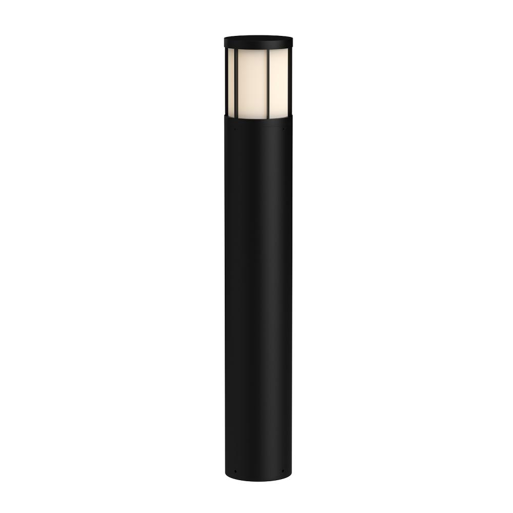 Alden 41-in Black LED Exterior Bollard