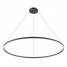 Kuzco Lighting Inc PD87172-BK-UNV-010 - Cerchio 72-in Black LED Pendant