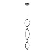 Kuzco Lighting Inc PD84353-BK - Serif 53-in Black LED Pendant