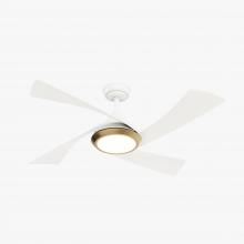 Casablanca Fan Company 52847 - Casablanca 52 inch Vespucci ENERGY STAR® Fresh White Damp Rated Ceiling Fan with LED Light Kit