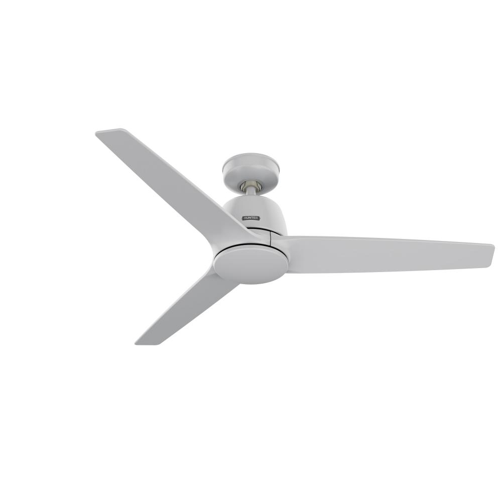 Hunter 52 inch Malden Dove Grey Ceiling Fan and Handheld Remote
