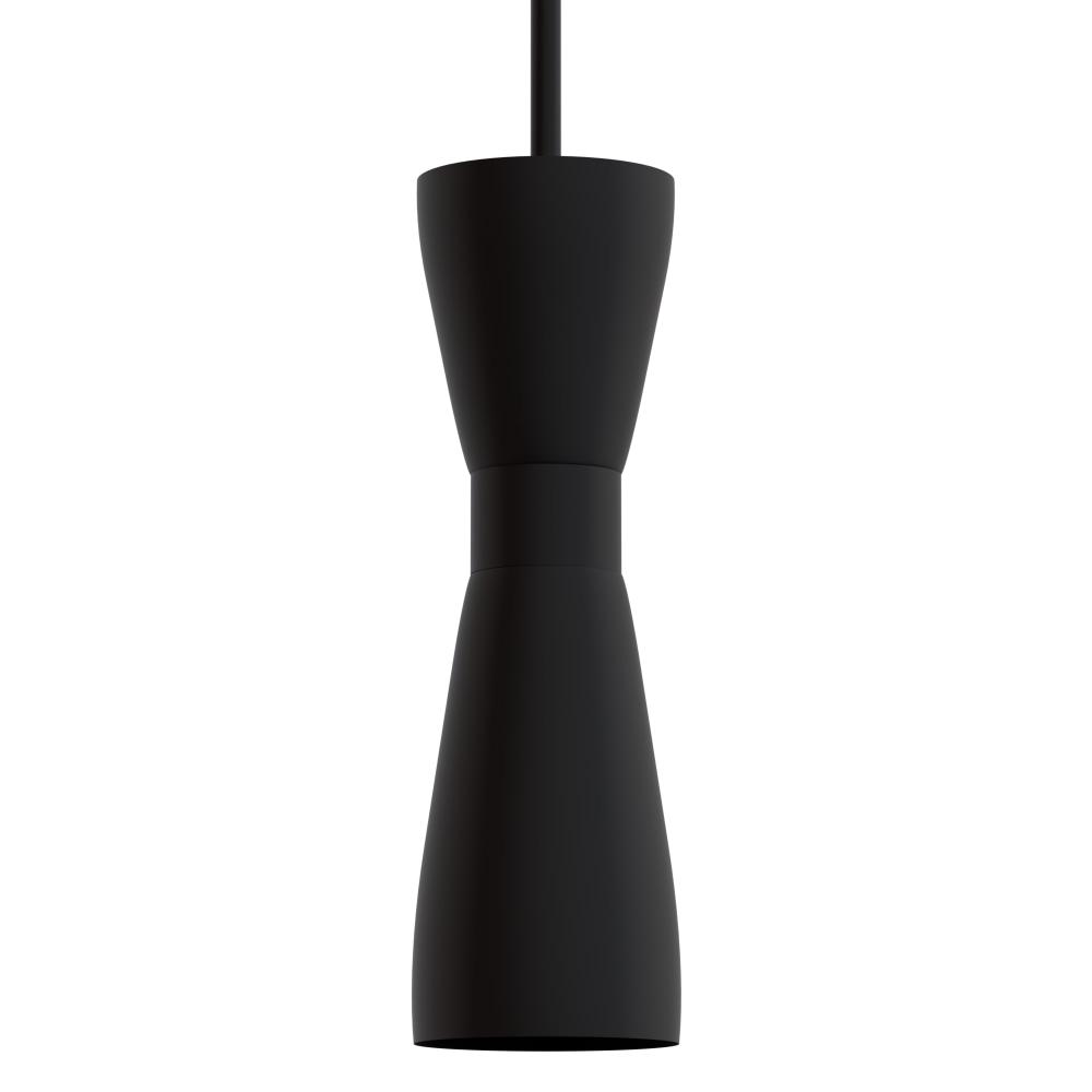 Hunter Zola Flat Matte Black 1 Light Pendant Ceiling Light Fixture