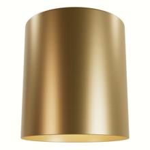 Hunter 13125 - Hunter Canoga Luxe Gold 1 Light Small Flush Mount Ceiling Light Fixture