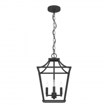 Hunter 19065 - Hunter Laurel Ridge Natural Black Iron 4 Light Pendant Ceiling Light Fixture