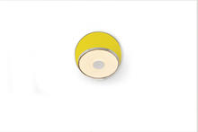 Koncept Inc GRW-S-CRM-MYW-HW - Gravy Wall Sconce - Chrome body, Matte Yellow plates - Hardwire