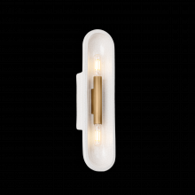 Troy B1617-PBR/CLC - LANE WALL SCONCE