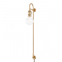 Troy PTL8136-PBR - Dean Plug-in Sconce