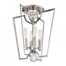 Hudson Valley 3004-PN - 4 LIGHT SEMI FLUSH